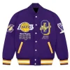 Varsity OVO LA Lakers Purple Jacket