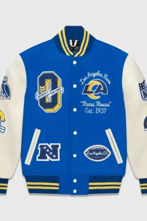 OVO Los Angeles Rams Varsity Jacket