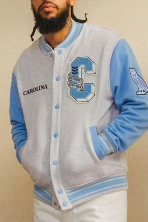 NCAA North Carolina Tar Heels OVO Varsity Jacket