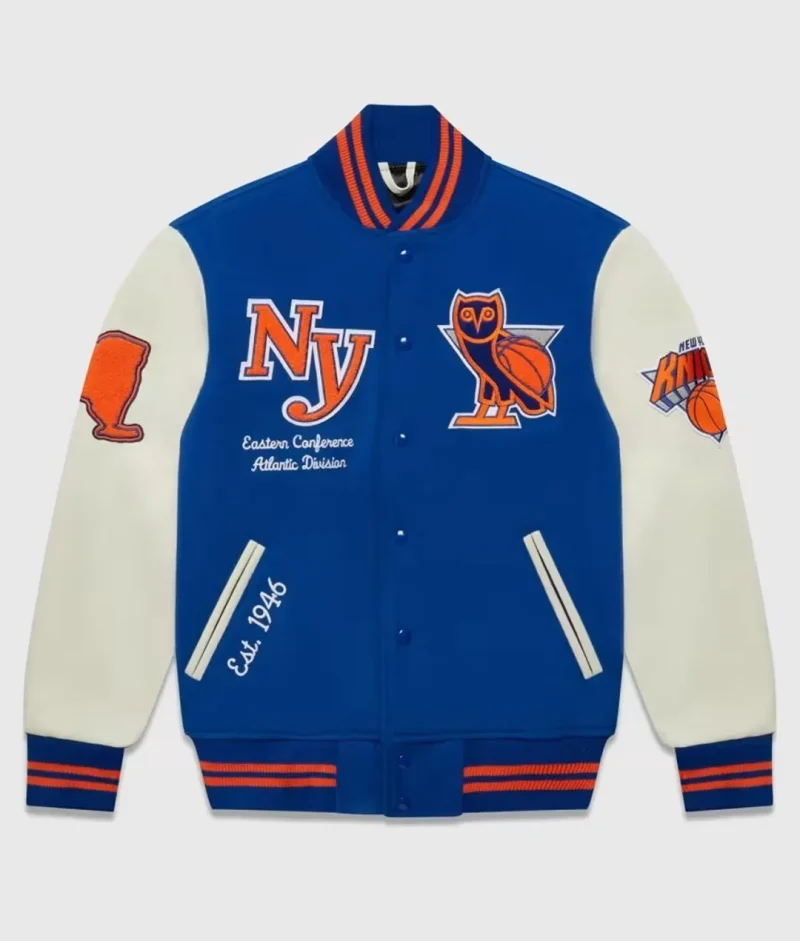 OVO New York Knicks Varsity Jacket