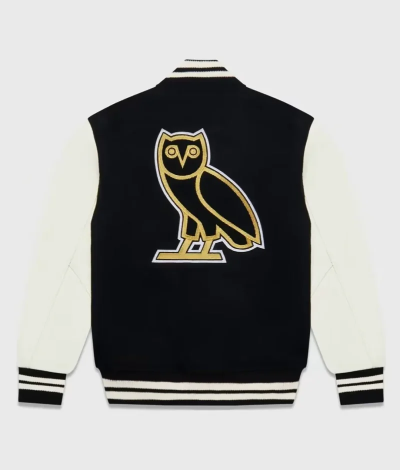 OVO Playboy Black Varsity Jacket