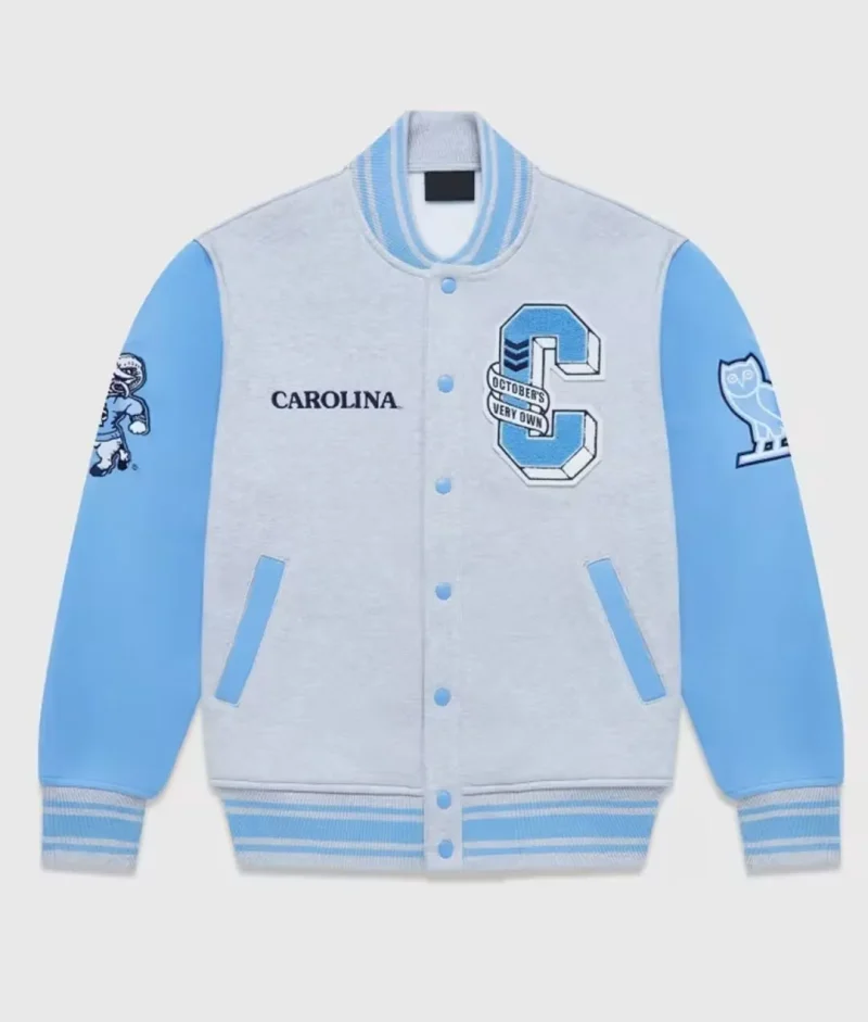 NCAA North Carolina Tar Heels OVO Varsity Jacket