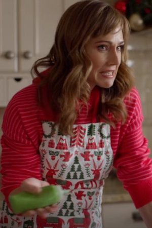 A World Record Christmas 2023 Nikki Deloach Pink Hoodie