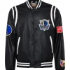 Dallas Mavericks Vegan Black Leather Jacket