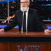 David Letterman Black Blazer