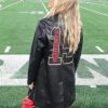 Kansas City Brittany Mahomes Chiefs Black Coat