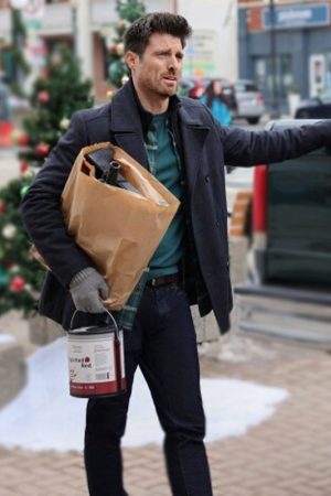 Marcus Rosner Flipping For Christmas Grey Jacket