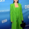 Melissa Barrera Green Trench Coat