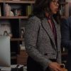 The Morning Show S03 Karen Pittman Cropped Blazer