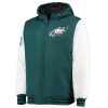 Philadelphia Eagles Green Varsity Full-zip Jacket