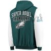 Philadelphia Eagles Green Varsity Full-zip Jacket