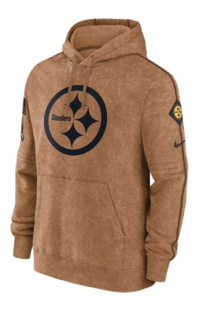Pittsburgh Steelers Salute to Service Club Brown Hoodie