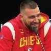 Travis Kelce Press Conference On The DFB Campus Red Hoodie