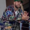 Travis Kelce Plaid Stitchwork Jacket