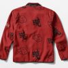 Primitive X Naruto Maroon Printed Jacket
