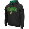 Colosseum Black Oregon Ducks Arch & Logo 3.0 Hoodie