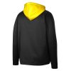 Colosseum Black Oregon Ducks Luge 3.0 Quarter-Zip Hoodie