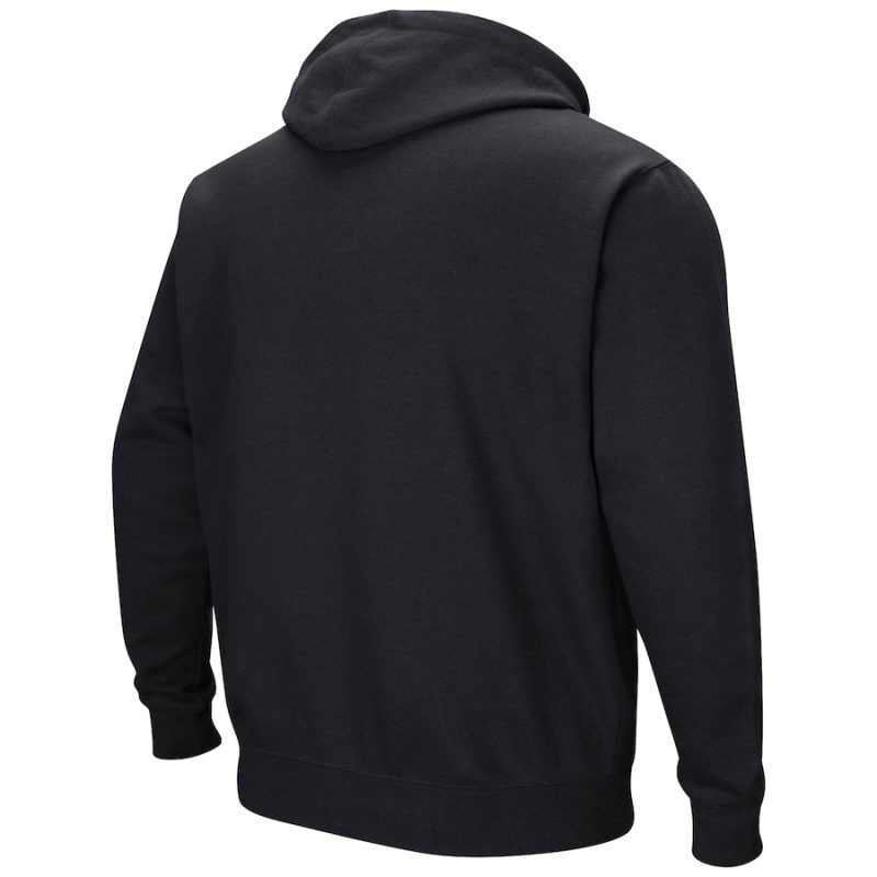 Colosseum Black Oregon Ducks Sunrise Hoodie