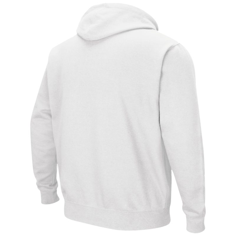 Colosseum White Oregon Ducks Arch & Logo 3.0 Hoodie