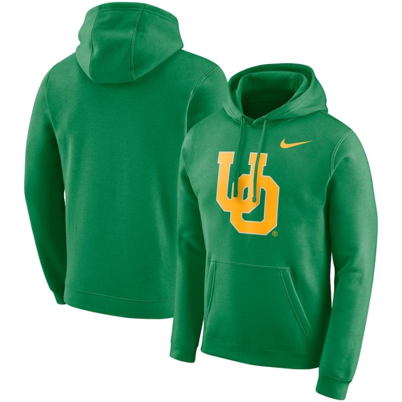 Nike Green Oregon Ducks Vault Club Fleece Hoodie