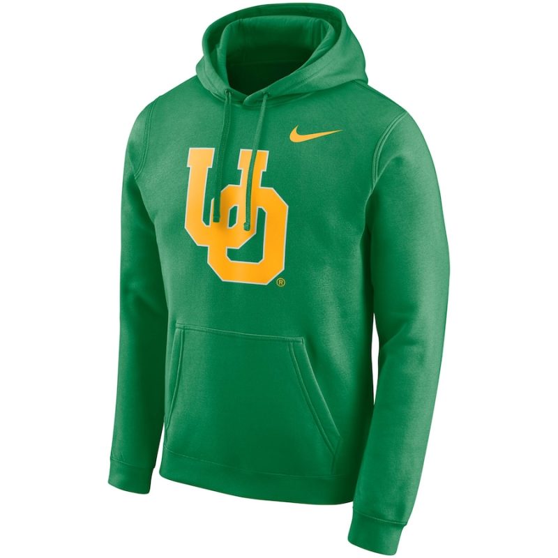 Nike Green Oregon Ducks Vault Club Fleece Hoodie
