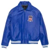 Avirex Limited Edition Blue Leather Icon Jacket