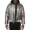 Avirex Limited Edition Pewter Metallic Icon Jacket
