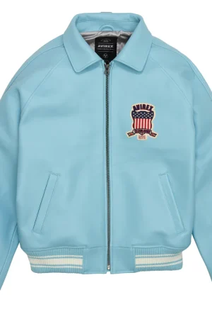 Avirex Limited Edition Leather Glacier Icon Jacket