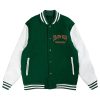 Death Row Green Paisley Varsity Jacket