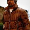 Jalen Hurts Monday Night Football Arriving Puffer Jacket