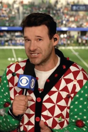 NFL Ugly Jim Nantz Christmas Sweater
