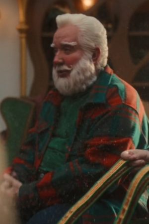 The Santa Clauses S02 Tim Allen Plaid Shirt Jacket