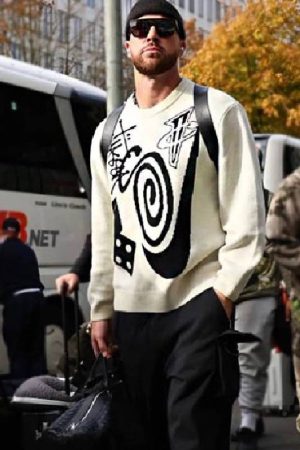 Travis Kelce Nike X Stussy Sweater