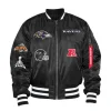 Baltimore Ravens X Alpha X New Era MA-1 Bomber Jacket