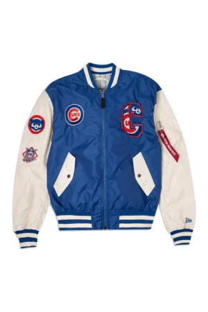 Chicago Cubs X Alpha X New Era L-2B Bomber Jacket