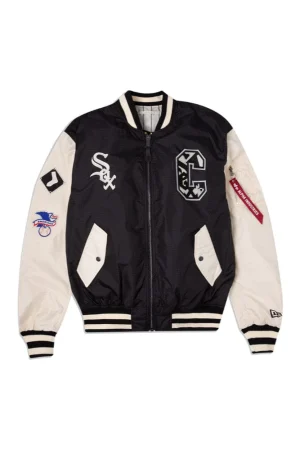 Chicago White Sox X Alpha X New Era L-2B Bomber Jacket