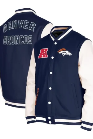 Denver Broncos Third Down Varsity Jacket