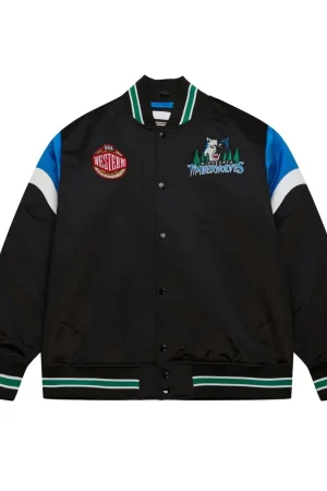 Minnesota Timberwolves Heavyweight Satin Jacket