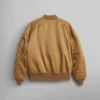 MA-1 MOD Nylon Brown Bomber Jacket