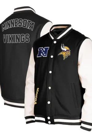 Minnesota Vikings Third Down Varsity Jacket
