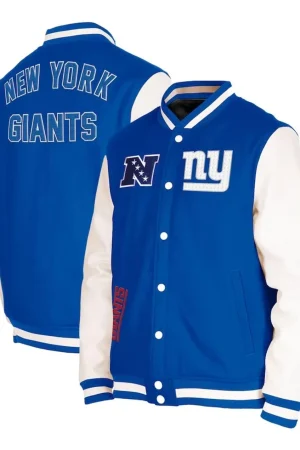 New York Giants Third Down Varsity Jacket