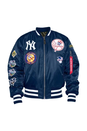 New York Yankees X Alpha X New Era MA-1 Bomber Jacket