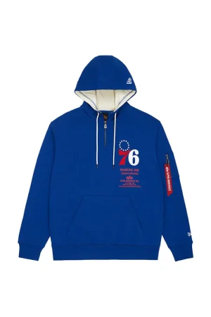 Philadelphia 76ers X Alpha X New Era Hoodie
