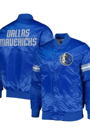 Pick & Roll Dallas Mavericks Satin Jacket
