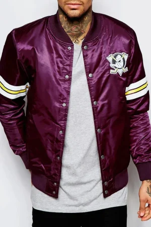 Purple Mighty Ducks Jacket