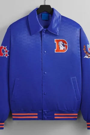 Sonam Denver Broncos Blue Bomber Jacket