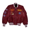 Washington Commanders X Alpha X New Era MA-1 Bomber Jacket