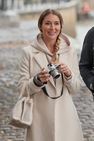 A Paris Proposal 2023 Alexa PenaVega White Coat