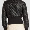 Fool Me Once 2024 Michelle Keegan Black Quilted Jacket