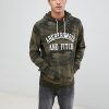 Abercrombie & Fitch Icon Logo Camo Print Hoodie